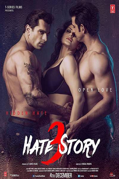Download Hate Story 3 (2015) Hindi Movie 480p | 720p | 1080p WEB-DL 350MB | 950MB