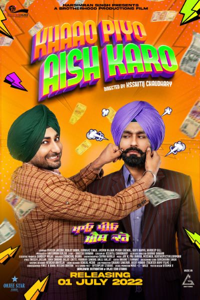 Download Khaao Piyo Aish Karo (2022) Punjabi Movie 480p | 720p | 1080p WEB-DL ESub