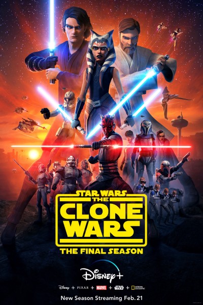 Download Star Wars: The Clone Wars (Season 1-3) English 720p | WEB-DL Esub